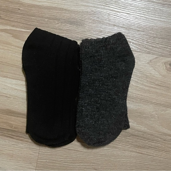 Universal Thread Accessories - Universal Thread black and charcoal gray boot socks